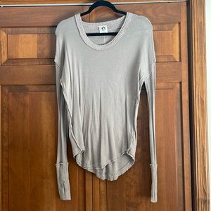Free People Long Sleeve Knit Thermal